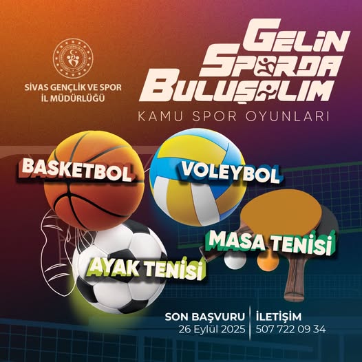 Sivas^ta Gelin Sporda Buluşalım! -sivasgazetehaber-radyobora